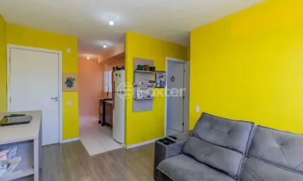 Apartamento com 2 quartos à venda na rua irmã teresilda steffen, 115, mário quintana, porto alegre, 40 m2 por r$ 180.000