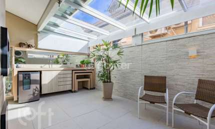 Casa em condomínio fechado com 3 quartos à venda na avenida willy eugênio fleck, 1500, sarandi, porto alegre, 146 m2 por r$ 1.100.000