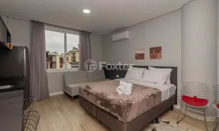Kitnet / stúdio à venda na rua senhor dos passos, 154, centro histórico, porto alegre, 26 m2 por r$ 320.000