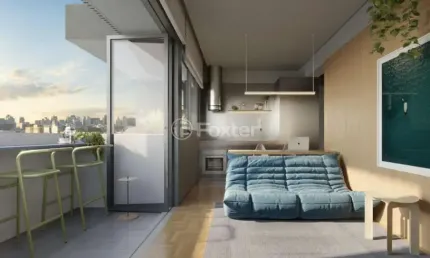 Loft com 1 quarto à venda na rua gonçalves dias, 37, menino deus, porto alegre, 37 m2 por r$ 539.000