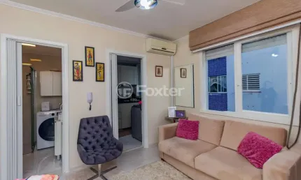 Apartamento com 1 quarto à venda na rua sapê, 365, passo da areia, porto alegre, 46 m2 por r$ 215.000