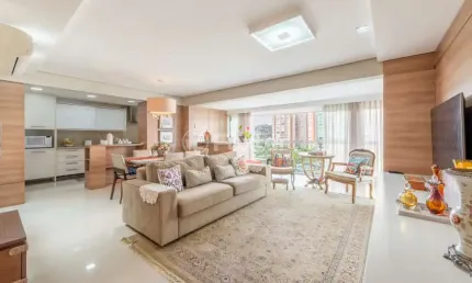 Apartamento com 3 quartos à venda na rua nicola mathias falci, 50, central parque, porto alegre, 114 m2 por r$ 1.390.000