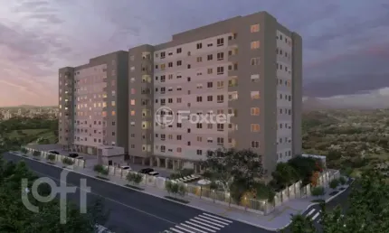 Apartamento com 2 quartos à venda na Rua Ferdinando Costa, 80, Passo das Pedras, Gravataí, 56 m2 por R$ 403.391