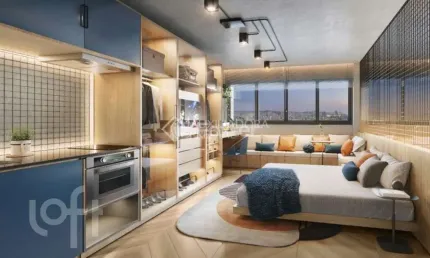 Apartamento com 1 quarto à venda na rua josé do patrocínio, 527, cidade baixa, porto alegre, 27 m2 por r$ 379.349