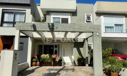 Casa em condomínio fechado com 3 quartos à venda na rua eroni soares machado, 300, hípica, porto alegre, 146 m2 por r$ 915.000