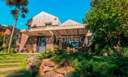 Casa em condomínio fechado com 3 quartos à venda na RS 235, KM 32, Carazal, Gramado, 308 m2 por R$ 7.990.000