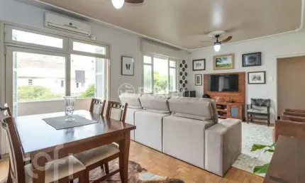 Apartamento com 3 quartos à venda na avenida jerônimo de ornelas, 142, santana, porto alegre, 110 m2 por r$ 590.000