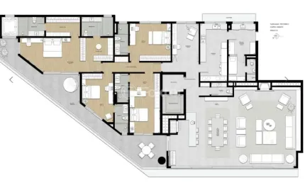 Apartamento com 2 quartos à venda na Avenida Doutor Nilo Peçanha, 2825, Chácara das Pedras, Porto Alegre, 283 m2 por R$ 6.400.000