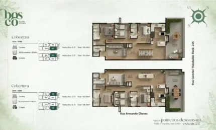 Cobertura com 3 quartos à venda na Rua Coronel Theobaldo Fleck, 225, Suzana, Canela, 167 m2 por R$ 1.612.000