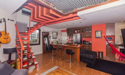 Apartamento com 2 quartos à venda na alameda alceu wamosy, 181, três figueiras, porto alegre, 93 m2 por r$ 650.000