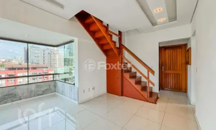 Cobertura com 2 quartos à venda na rua anita garibaldi, 2677, boa vista, porto alegre, 140 m2 por r$ 950.000