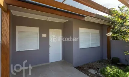Casa em condomínio fechado com 2 quartos à venda na rua dona maria, 43, campestre, são leopoldo, 60 m2 por r$ 330.000