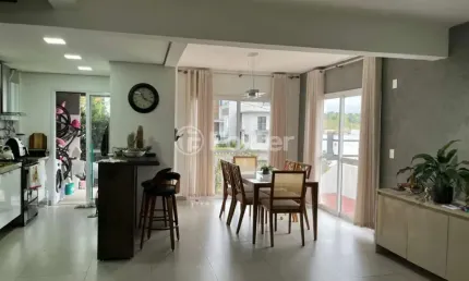 Casa em condomínio fechado com 3 quartos à venda na rua madre clara, 1218, mário quintana, porto alegre, 125 m2 por r$ 700.000