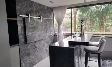 Apartamento com 3 quartos à venda na rua general iba mesquita ilha moreira, 180, boa vista, porto alegre, 123 m2 por r$ 1.800.000