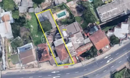 Terreno à venda na avenida wenceslau escobar, 3361, vila conceição, porto alegre, 440 m2 por r$ 630.000