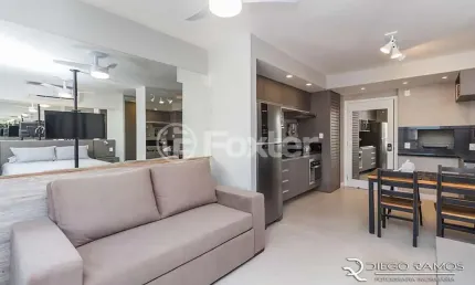 Flat com 1 quarto à venda na Avenida Doutor Nilo Peçanha, 3275, Chácara das Pedras, Porto Alegre, 37 m2 por R$ 640.000