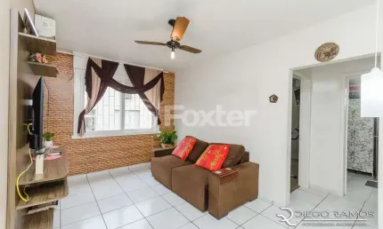 Apartamento com 1 quarto à venda na Rua Ângelo Crivellaro, 680, Jardim do Salso, Porto Alegre, 42 m2 por R$ 155.000