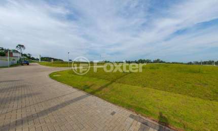 Terreno em condomínio fechado à venda na Avenida Santa Rita, 678, Centro, Nova Santa Rita, 503 m2 por R$ 394.670