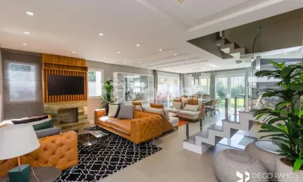 Casa em condomínio fechado com 3 quartos à venda na Avenida Coronel Marcos, 1239, Pedra Redonda, Porto Alegre, 300 m2 por R$ 2.790.000