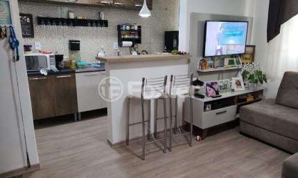Apartamento com 2 quartos à venda na Rua Joaquim de Carvalho, 30, Vila Nova, Porto Alegre, 49 m2 por R$ 185.000