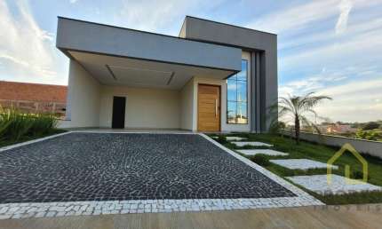 Casa em condomínio fechado com 3 quartos à venda na Avenida 01, Residencial Milano, Indaiatuba, 186 m2 por R$ 1.350.000