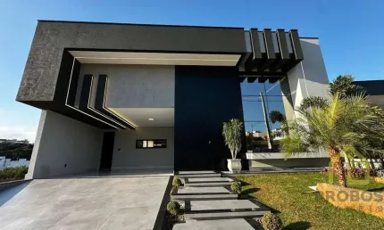 Casa em condomínio fechado com 3 quartos à venda na Rua 25, Loteamento Park Gran Reserve, Indaiatuba, 192 m2 por R$ 1.750.000