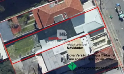 Terreno à venda na rua nunes machado, 1154, rebouças, curitiba por r$ 1.390.000