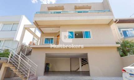 Casa em condomínio fechado com 4 quartos à venda na Rua Doutor Lubumir Viergbiski, 220, Campo Comprido, Curitiba por R$ 2.289.000