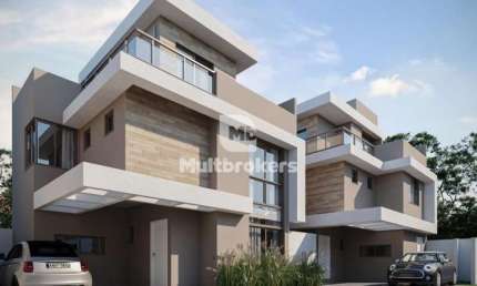 Casa em condomínio fechado com 3 quartos à venda na Rua Madre Clélia Merloni, 415 01, Santa Felicidade, Curitiba por R$ 1.253.984