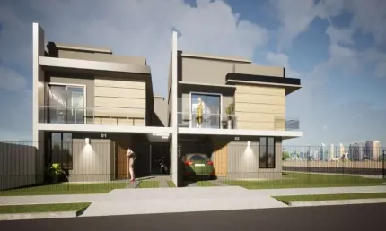 Casa com 2 quartos à venda na Rua José Batista dos Santos, 1530 04, Cidade Industrial, Curitiba por R$ 499.000