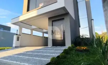 Casa em condomínio fechado com 3 quartos à venda na rua irma schereiner maran, 1 2, santa cândida, curitiba por r$ 1.199.000