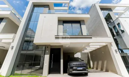 Casa em condomínio fechado com 4 quartos à venda na Rua Francisco Negrão, 775 6, Água Verde, Curitiba por R$ 1.590.000