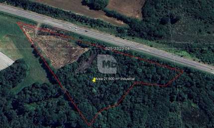 Terreno comercial à venda na Pr 423, Capela Velha, Araucária por R$ 1.650.000