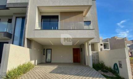 Casa em condomínio fechado com 4 quartos à venda na Rua Manoel Martins, 500, Costeira, São José dos Pinhais por R$ 1.189.900