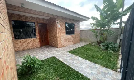 Casa com 2 quartos à venda na rua professor agostinho bernardo da veiga, 81, sítio cercado, curitiba por r$ 395.000