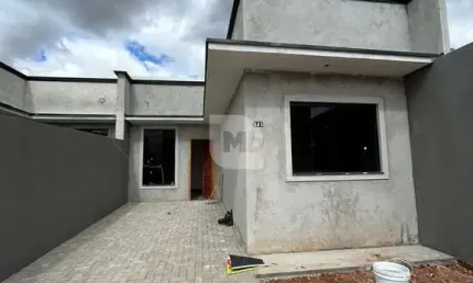 Casa com 2 quartos à venda na rua arthur hasselmann, 185, fazenda velha, araucária por r$ 405.000