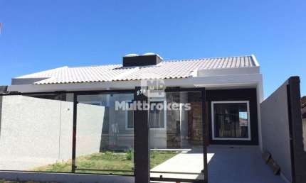 Casa com 3 quartos à venda na Rua Crisântemo, 978, Campina da Barra, Araucária por R$ 429.000