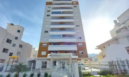 Apartamento com 3 dormitórios, 2 vagas e sacada com churrasqueira no Pagani - Palhoça/SC