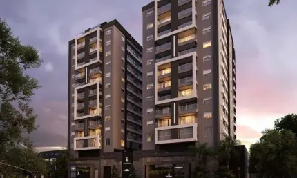 Cobertura com terraço de alto padrão com 2 suítes localizado no Estreito - Florianópolis - SC