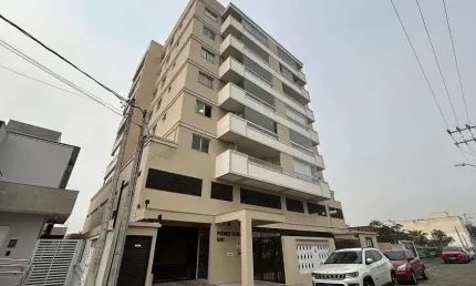 Apartamento alto padrão com 3 quartos, varanda gourmet e vista incrível no Centro - Biguaçu/SC