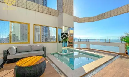 Cobertura Triplex / Frente Mar / 4 Suítes / Balneário Camboriú-SC