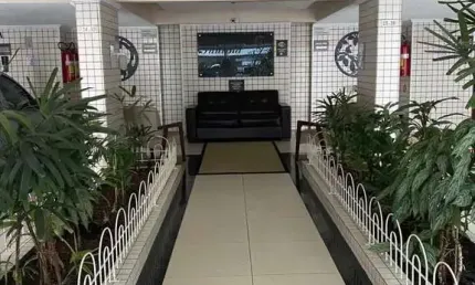 Apartamento 1 dormitório com sacada a 240 m da praia