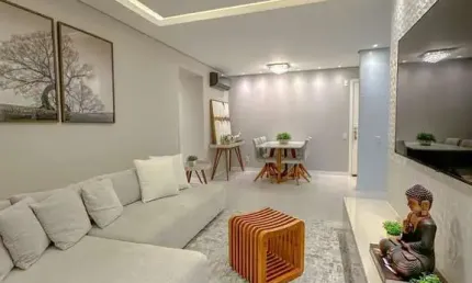 APARTAMENTO COM 2 DORMITÓRIOS SENDO 1 SUÍTE NO NOVO ESTREITO