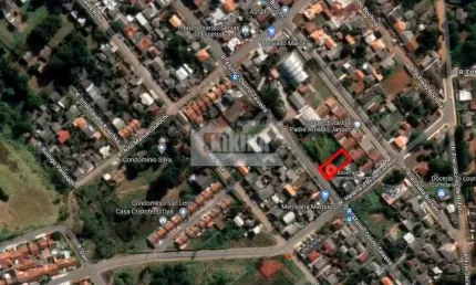 Terreno à venda, 429.00 m2 por r$150000.00  - cara cara - ponta grossa/pr