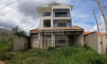 Sobrado com 3 quartos  à venda, 333.00 m2 por R$500000.00  - Cara Cara - Ponta Grossa/PR