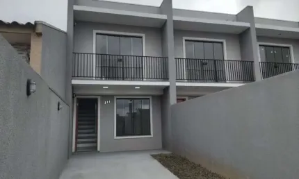 Sobrado com 2 quartos  à venda, 65.00 m2 por r$250000.00  - cara cara - ponta grossa/pr
