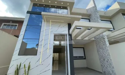Casa Residencial com 3 quartos  à venda, 133.00 m2 por R$790000.00  - Jardim Carvalho - Ponta Grossa/PR
