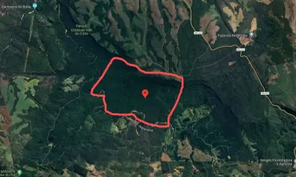 Área à venda, 1512000.00 m2 por r$6000000.00  - jangai - jaguariaiva/pr
