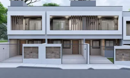 Sobrado com 2 quartos  à venda, 93.00 m2 por R$353400.00  - Estrela - Ponta Grossa/PR