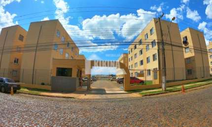 Apartamento com 3 quartos  à venda, 54.85 m2 por R$180000.00  - Colonia Dona Luiza - Ponta Grossa/PR